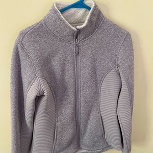 lightweight grey jacket